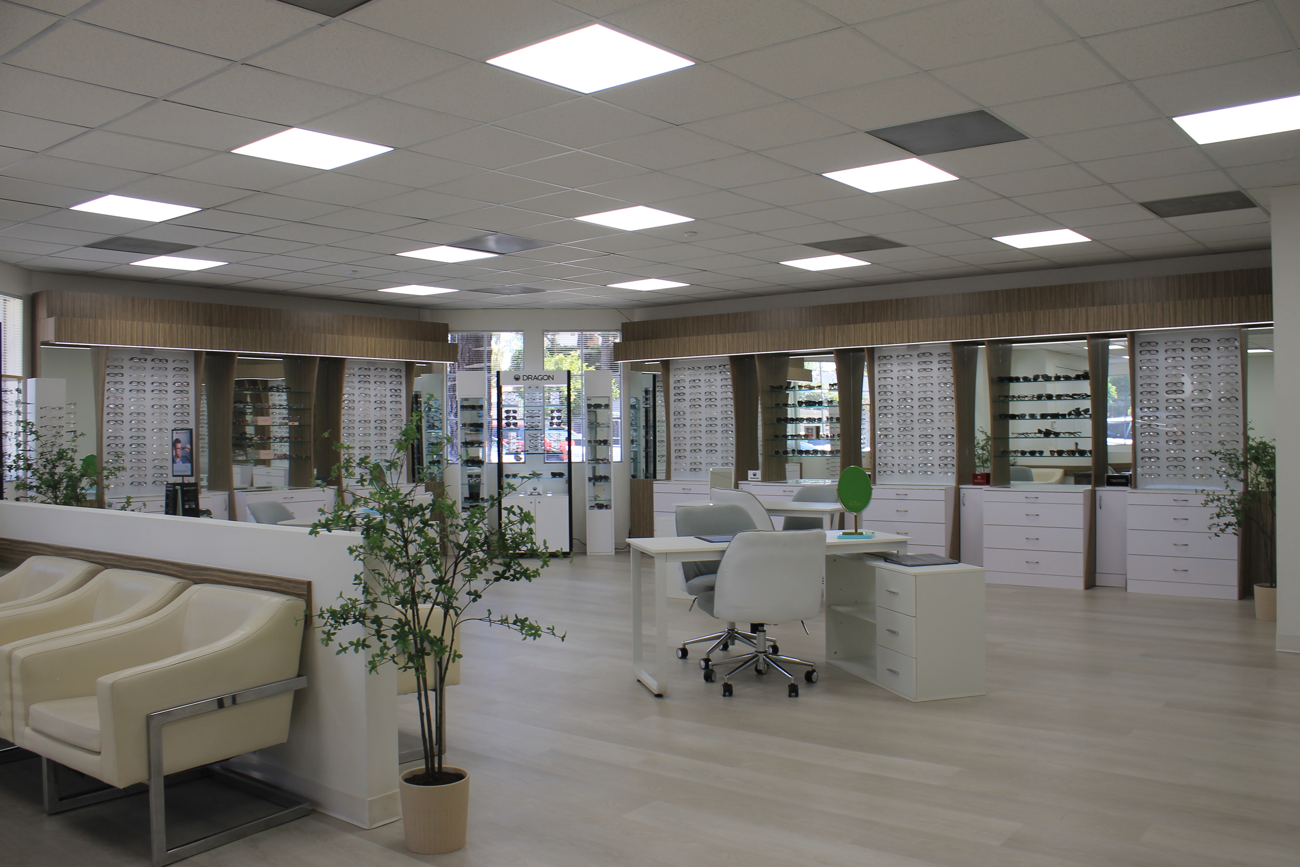 Eyewear display inside AP Vision Optometry